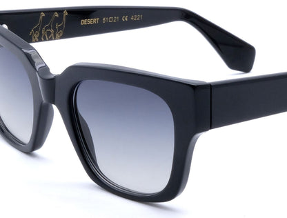 Desert Sun C01 Black (Blue Transparent) (4221)