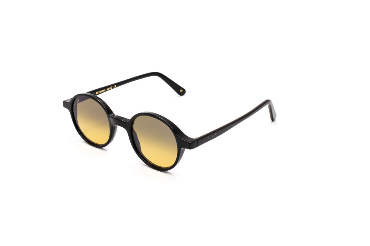 LGR Reunion Sun S48 C01 (YLW PH) Black (Yellow Gradient Photochromic (Base 2)) (4641)