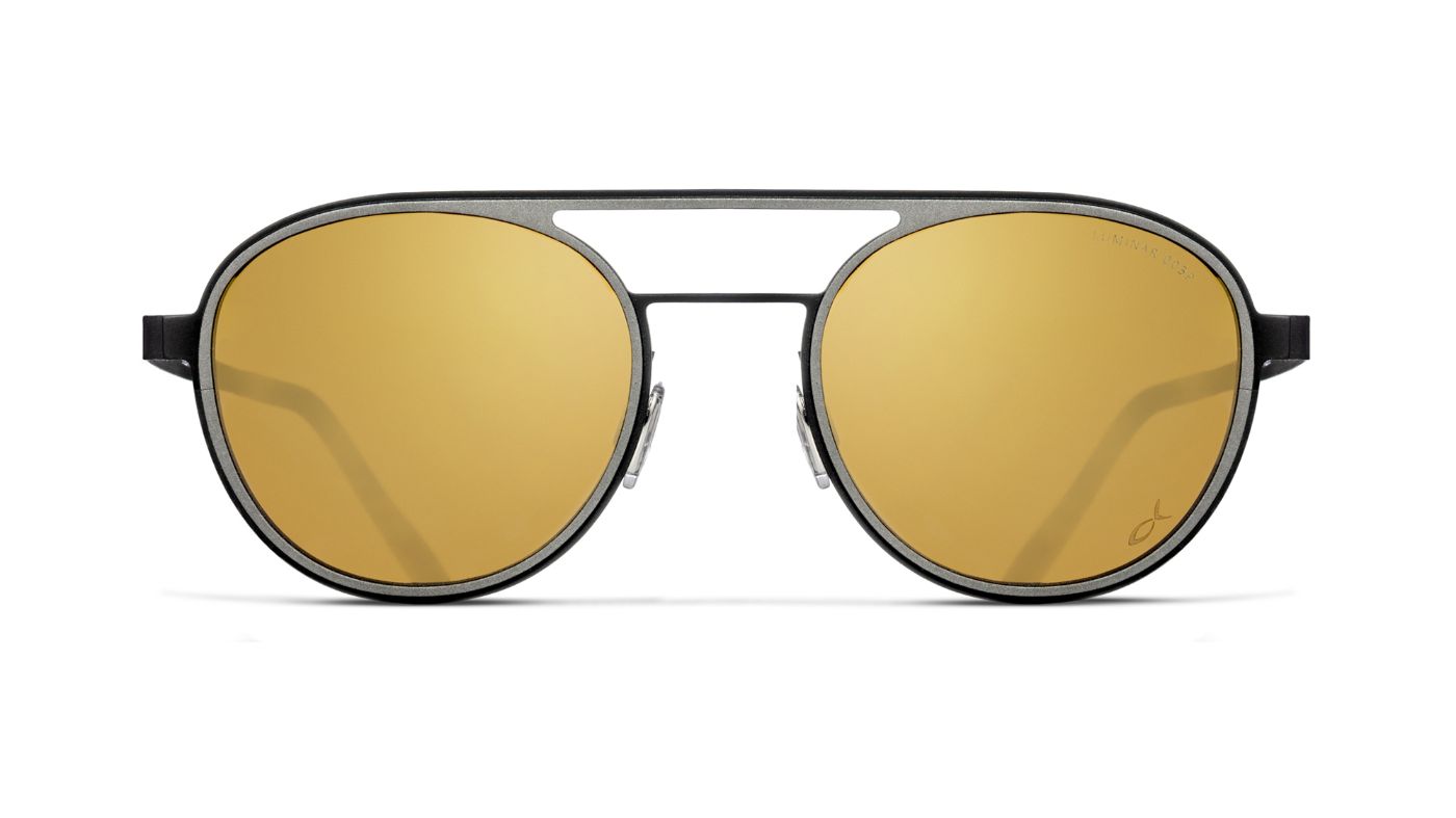 Pebble Beach C1466 BF979 Gray/Black (Polarized Mirrored Gradient Gold)
