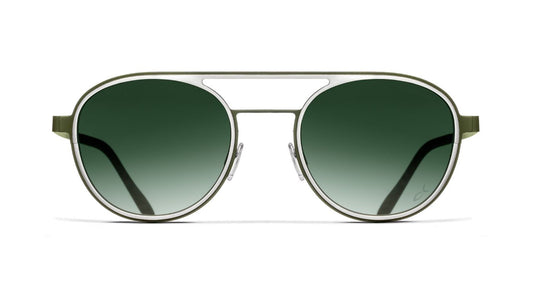Pebble Beach C1464 BF979 Green/Silver (Solid Smoke)