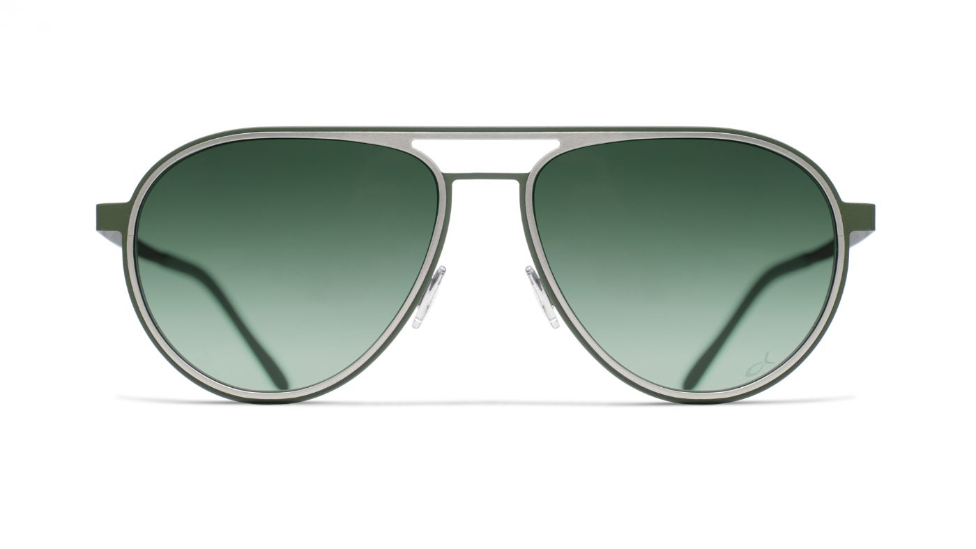 Neptune Beach C1464 BF867 Green/Silver (Gradient Dark Green)