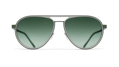 Neptune Beach C1464 BF867 Green/Silver (Gradient Dark Green)