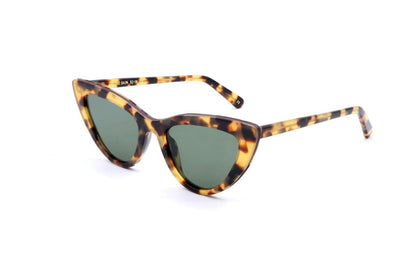 Orchid Skin II C23 Havana Tartarugato/Bordeaux Leather (Flat Green G15) (4738)