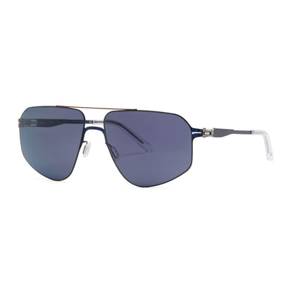 Ramos S59 C03P Shiny Silver/Navy Blue (Polarized Blue)