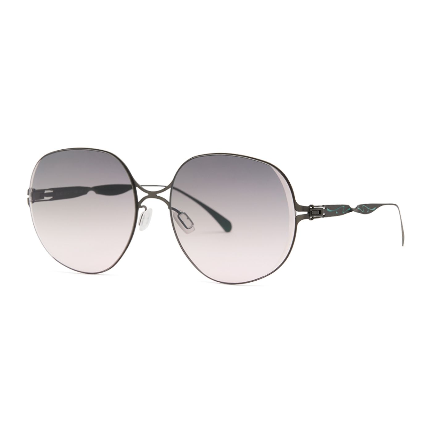 Pujol S56 C03 Deep Black Matte/Mint Green (Green)