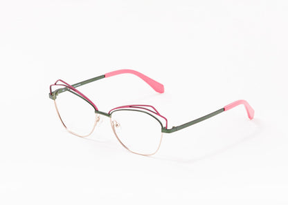 Certosa C04 Light Gold, Green & Pink