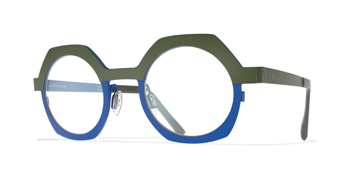 Waterville C1549 BF1009 Green/Cobalt Blue