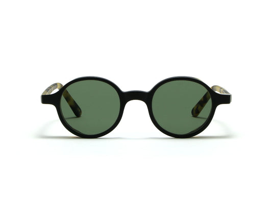 LGR Reunion Explorer S46 C23B Black Matt/Havana Tartarugato Matt (Flat Green G15) (5494)