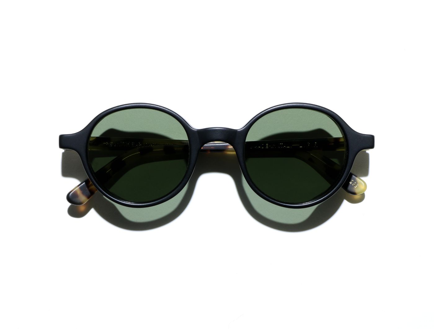 LGR Reunion Explorer S48 C23B Black Matt/Havana Tartarugato Matt (Flat Green G15) (5495)