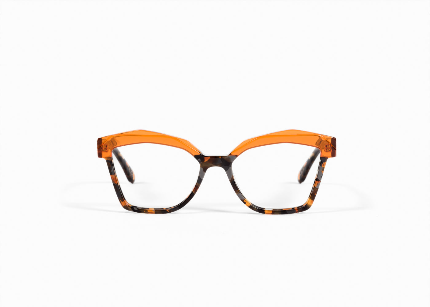 Vitti C01 Orange - Grey Havana