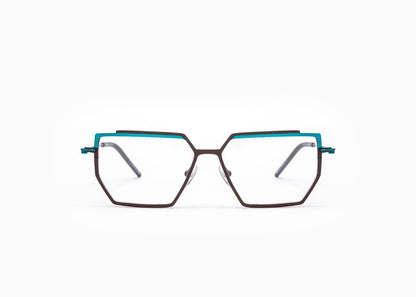 Doppio C03 Brown Turquoise