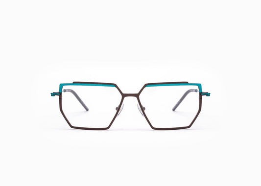 Doppio C03 Brown Turquoise