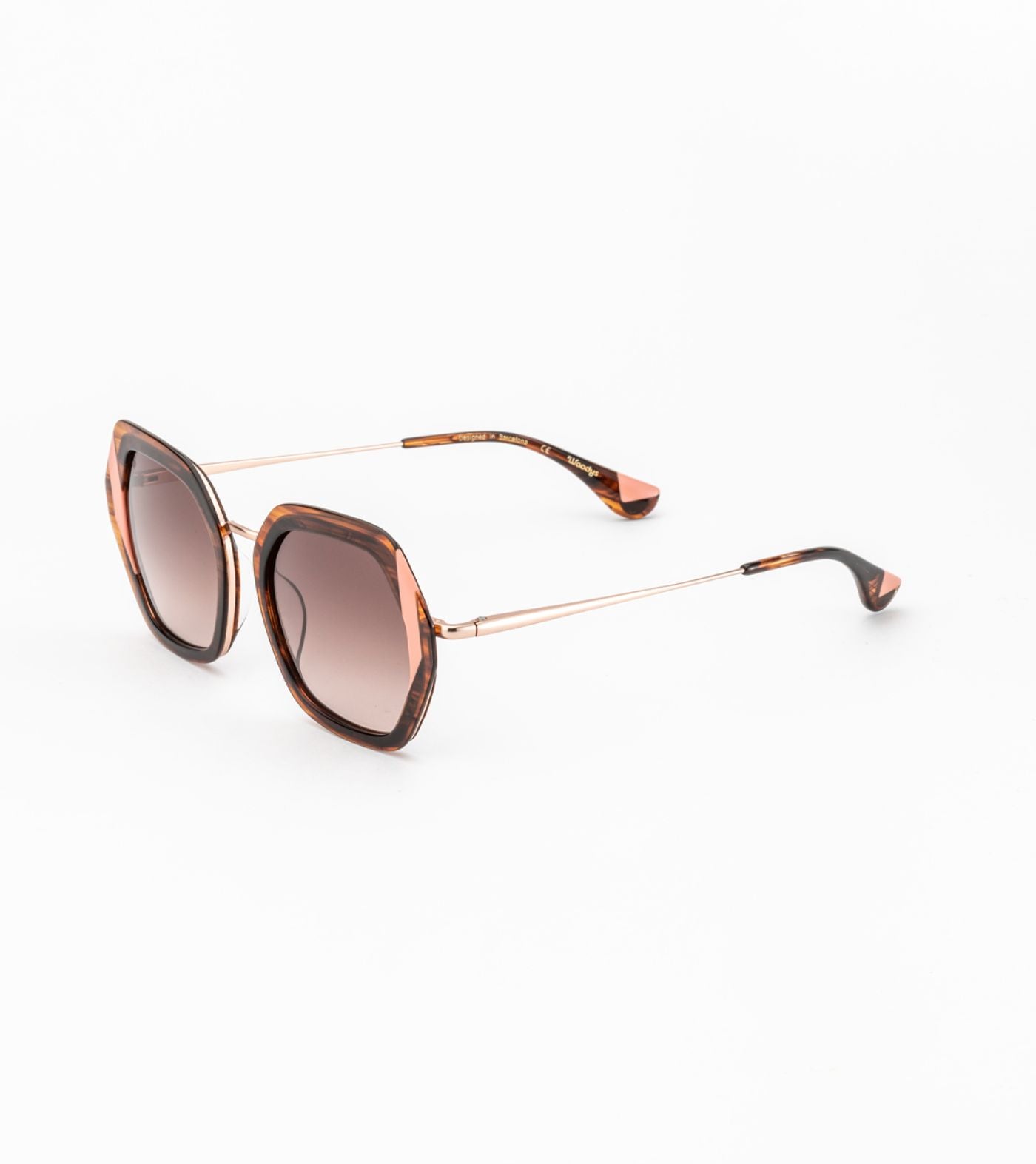 Anna C02 Havana/Rose (Gradient Brown)