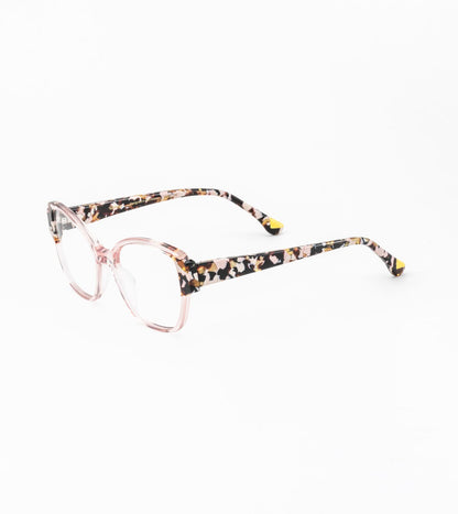 Holly C03 Transparent Pink/Havana