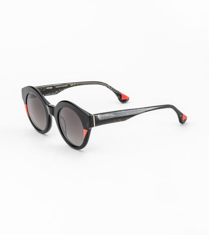 Kaia C01 Black/Red (Gradient Grey)