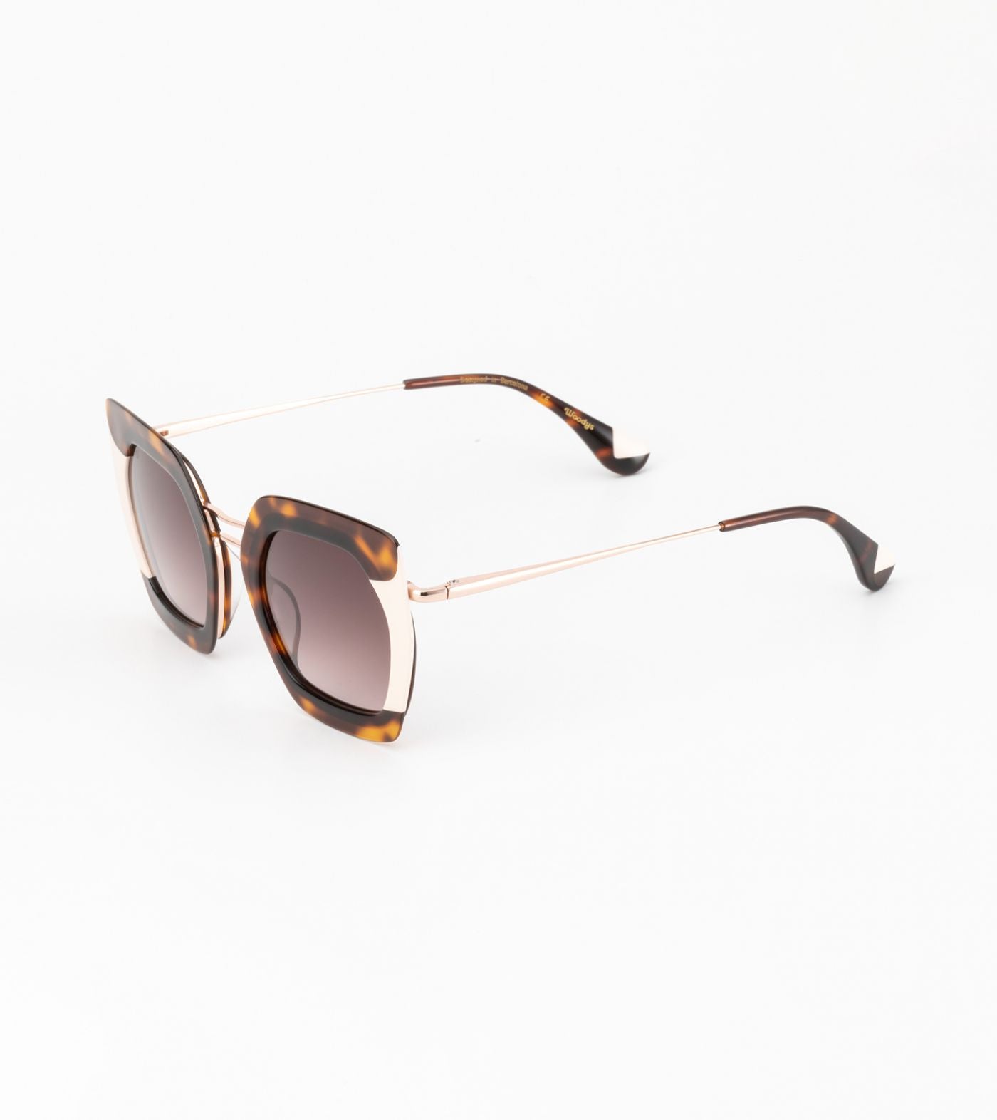 Lexi C02 Havana/White (Gradient Brown)