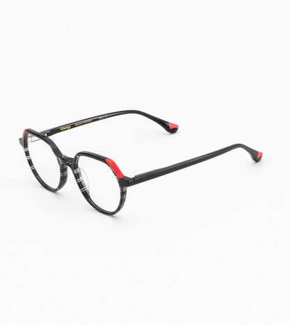 Pisa C01 Black/White/Red