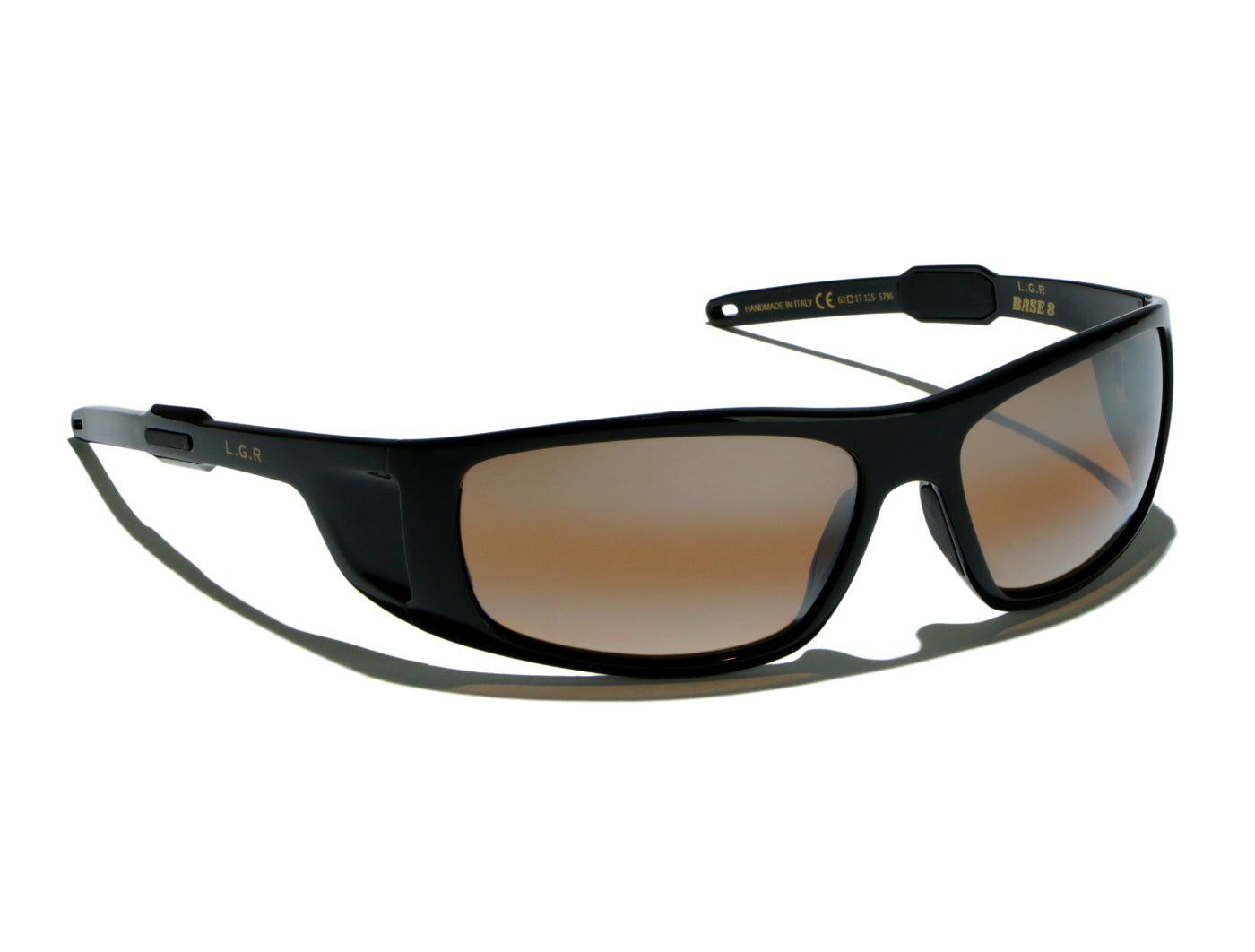 Base 8 C5796 Black (Brown Bi-Mirror Polarized (Base 8)) (5796)