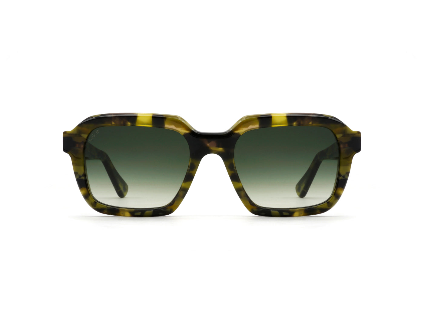 L.G.R X DVF | Raffaello Sun C6026 Havana Green (Bottle Green Gradient Photochromic (Base 2)) (6026)