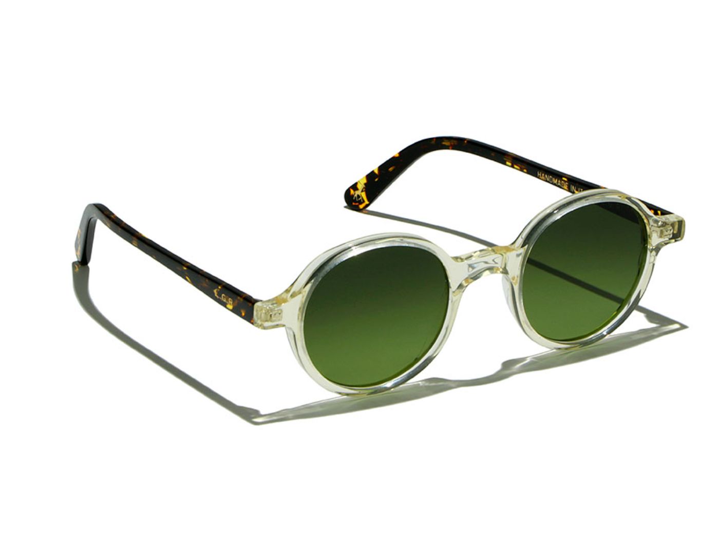 LGR Reunion Sun S46 C49C Champagne/Havana Scuro (Green Vintage Photochromic (Base 2)) (5988)