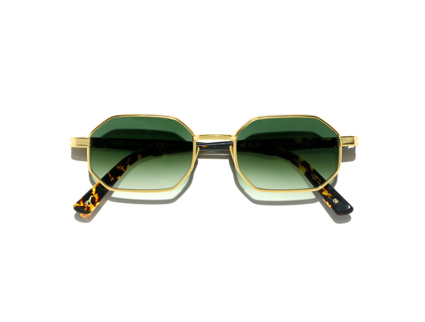 Axum C09 Gold/Havana Scuro (Green Vintage Photochromic (Base 2)) (6121)