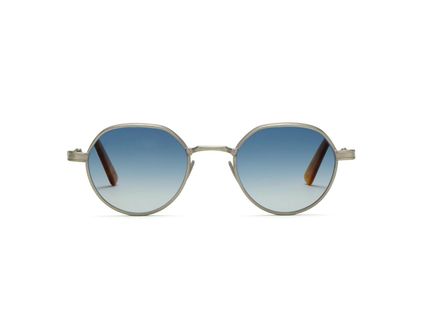 Meknes C02 Silver Antiqued/Havana Chiaro (Light Blue Photochromic (Base 2)) (6122)