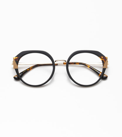 Jeanne C01 Black/Havana/Golden