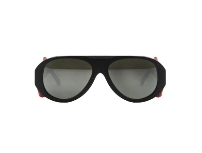 Sand Flap C22 Black Matt/Red Flap (Silver Mirror (Base 4))