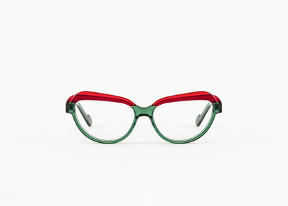 Fritola C03 Transparent Green/Red