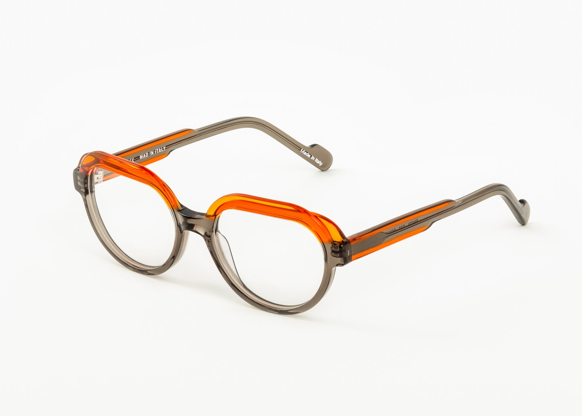 Pinza C01 Transparent Orange Grey