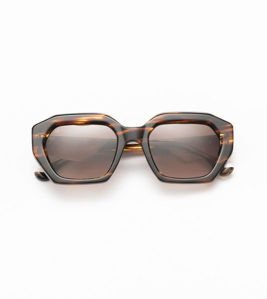 Meritxell C02 Havana/White (Gradient Brown Polarized)
