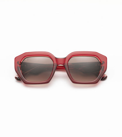 Meritxell C03 Red/Havana/Pink (Gradient Brown)