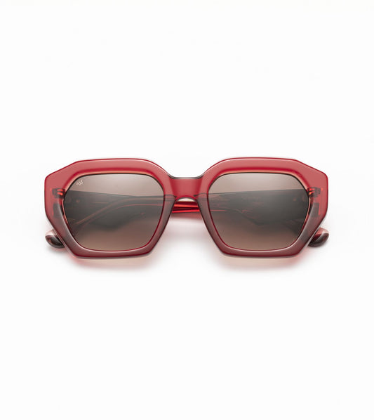 Meritxell C03 Red/Havana/Pink (Gradient Brown)
