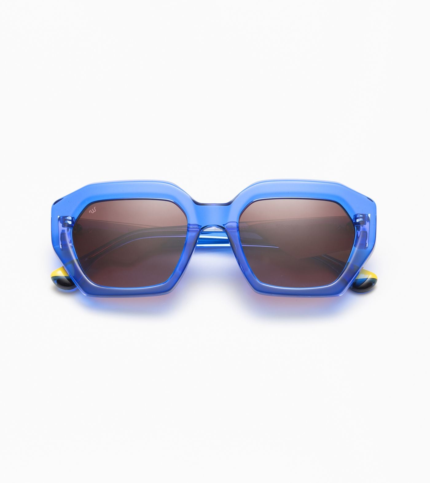 Meritxell C04 Blue/Pink/Yellow (Gradient Brown And Grey)