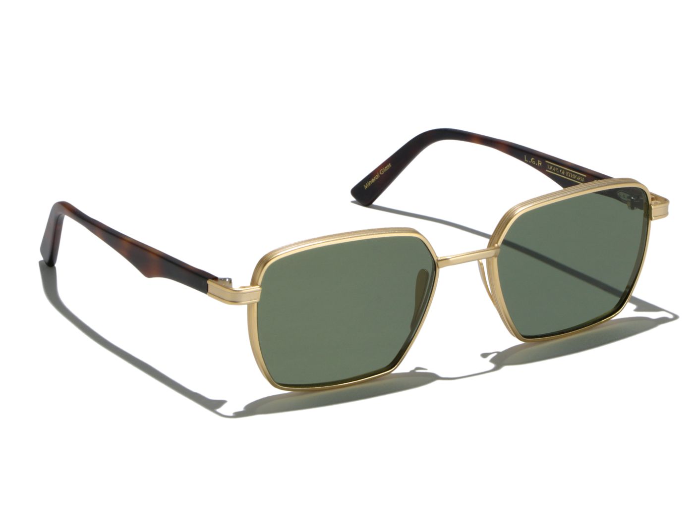 Afar C39 Gold Matt/Havana Maculato (Green G15 (Base 2)) (6448)