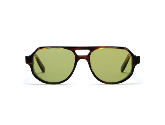 Asmara | Carnet De Voyage C90 Havana Tobacco/Ambra (Green Vintage Photochromic (Base 2)) (6547)