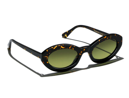 Dawa C09B Black/Havana Scuro (Green Vintage Gradient Photochromic (Base 2)) (6441)