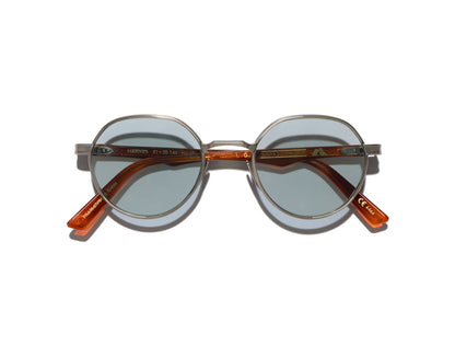 Meknes S51 C02 Silver Antiqued/Havana Chiaro (Light Blue Photochromic (Base 2)) (6466)