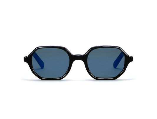 LGR Zanzibar Sun S50 C22 Black Matt (Flat Blue Mirror) (6481)