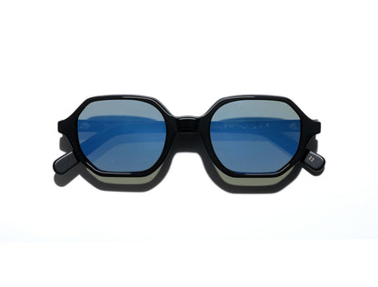 LGR Zanzibar Sun S50 C22 Black Matt (Flat Blue Mirror) (6481)