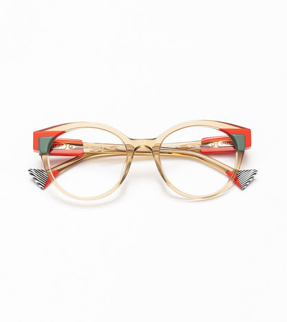 Pompadour C04 Brown/Orange/Green