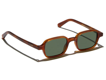 LGR Marrakech Sun S46 C02 Havana Chiaro (Flat Green G15 (Base 0)) (6684)