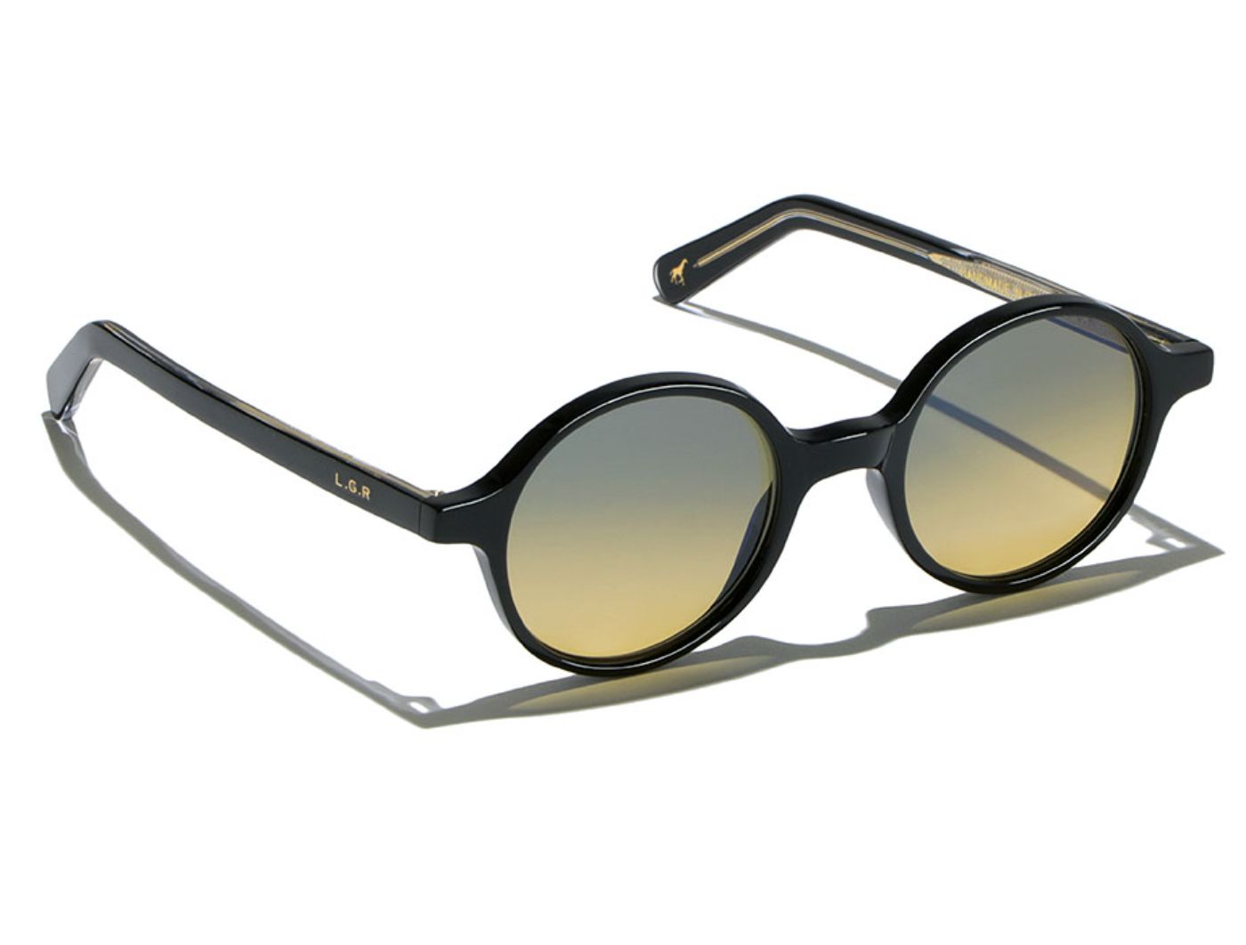 LGR Reunion Sun S50 C01D Black Crystal Gold (Yellow Gradient Photochromic (Base2)) (6737)