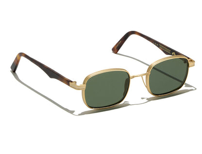 Cactus Sun C39 Gold Matt Havana Maculato (Flat Green G15 (Base 0)) (6815)