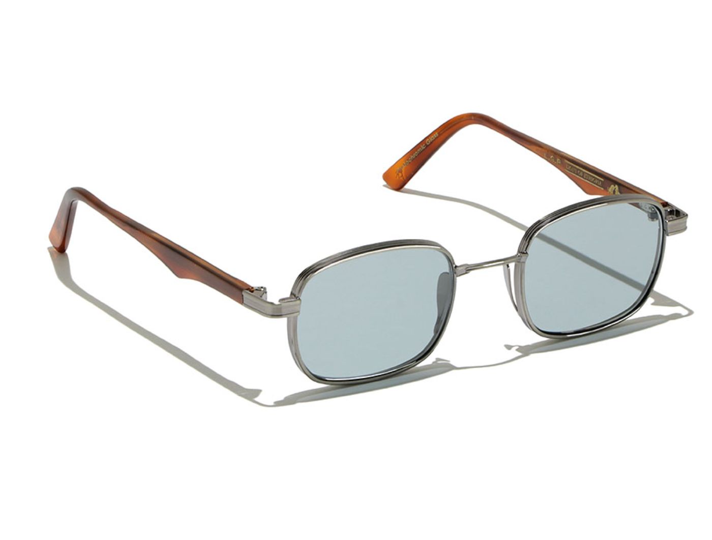 Cactus Sun C02 Silver Antiqued Havana Chiaro (Blue Light Photochromic (Base 2)) (6816)