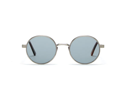 Zelalem Sun S48 C02 Silver Antiqued Havana Chiaro (Blue Light Photochromic (Base 2)) (6693)