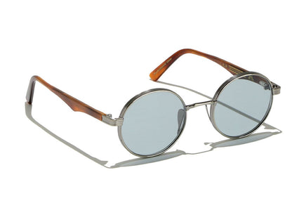 Zelalem Sun S48 C02 Silver Antiqued Havana Chiaro (Blue Light Photochromic (Base 2)) (6693)