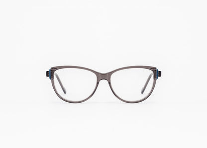 Ricotta C01 Transparent Dark Grey Blue