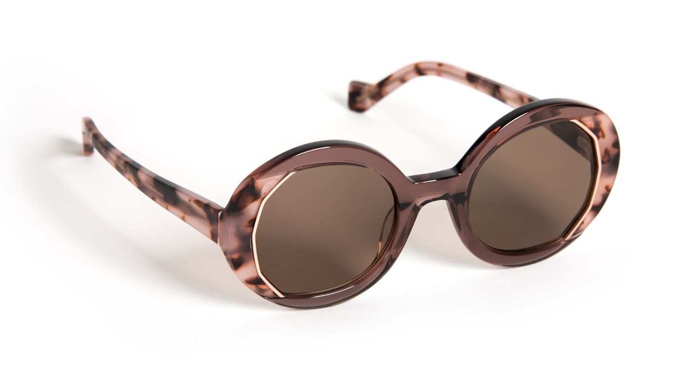 Amanda C9893 Pink Tortoiseshell/Brown