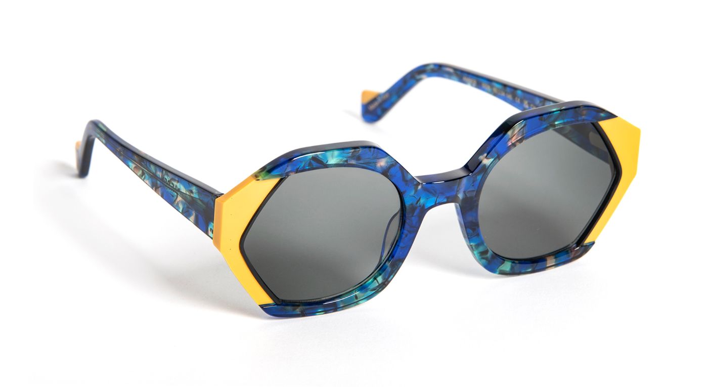 Amber C5028 Mustard/Blue